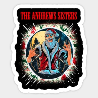 THE ANDREWS SISTERS BAND XMAS Sticker